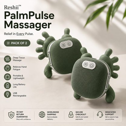 Reshii™ PalmPulse Massager